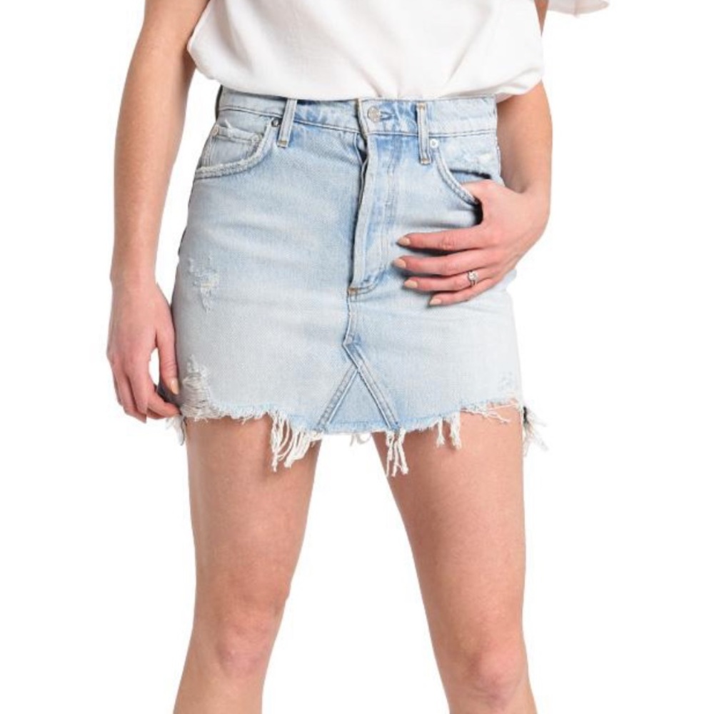 AGOLDE QUINN MINISKIRT VEGA